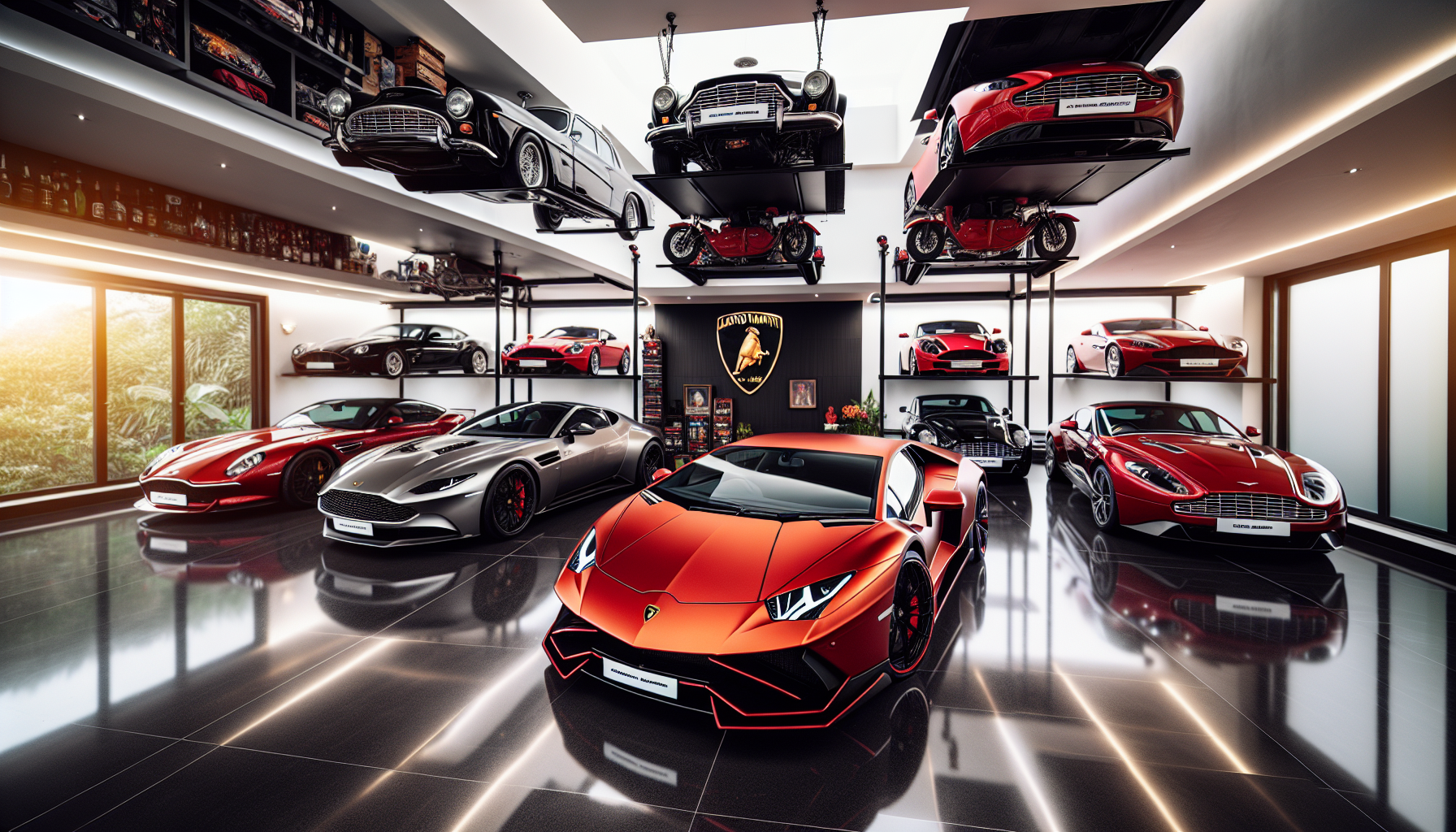 "KL Rahul's Luxe Garage: An Inside Look at His Exclusive Lamborghini and Aston Martin Assortment"
